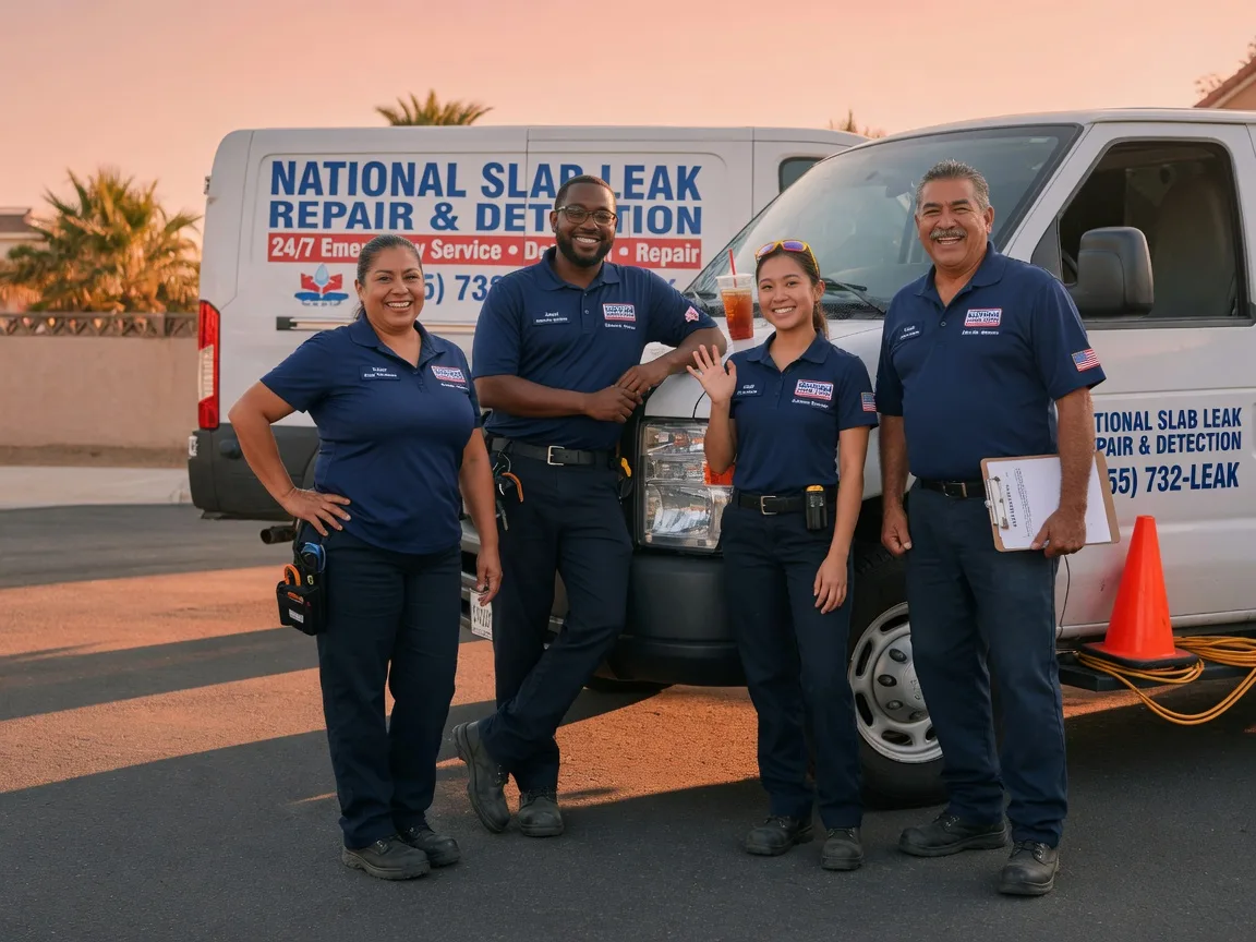 Slab Leak Detection company in Hitchcock, TX